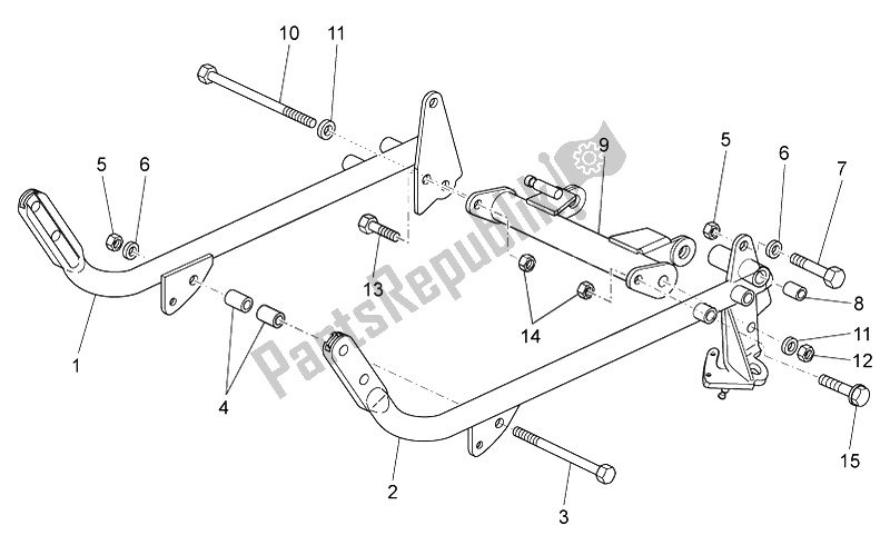 Toutes les pièces pour le Cadre Ii du Moto-Guzzi V7 Racer 750 2014