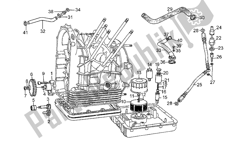 Todas las partes para Bomba De Aceite de Moto-Guzzi California III Iniezione 1000 1990