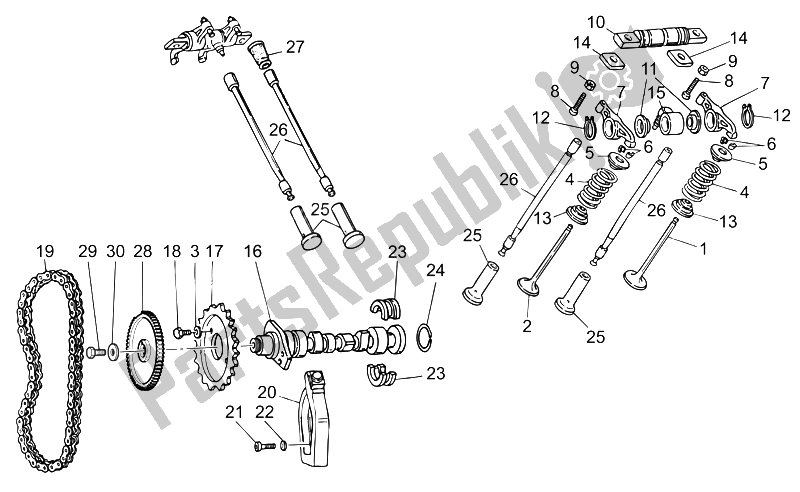 Toutes les pièces pour le Système De Chronométrage du Moto-Guzzi Breva IE 750 2003