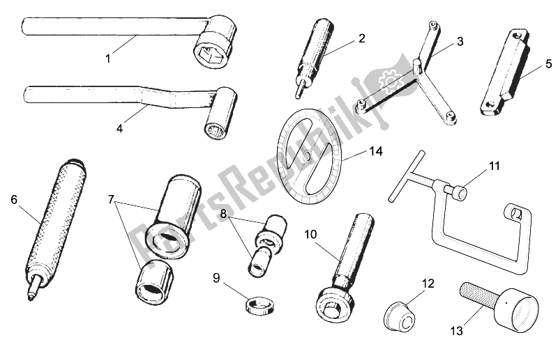 Tutte le parti per il Strumenti Specifici Ii del Moto-Guzzi Nevada Classic IE 750 2009