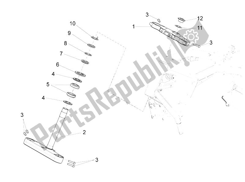 Toutes les pièces pour le Pilotage du Moto-Guzzi California 1400 Touring ABS 2012