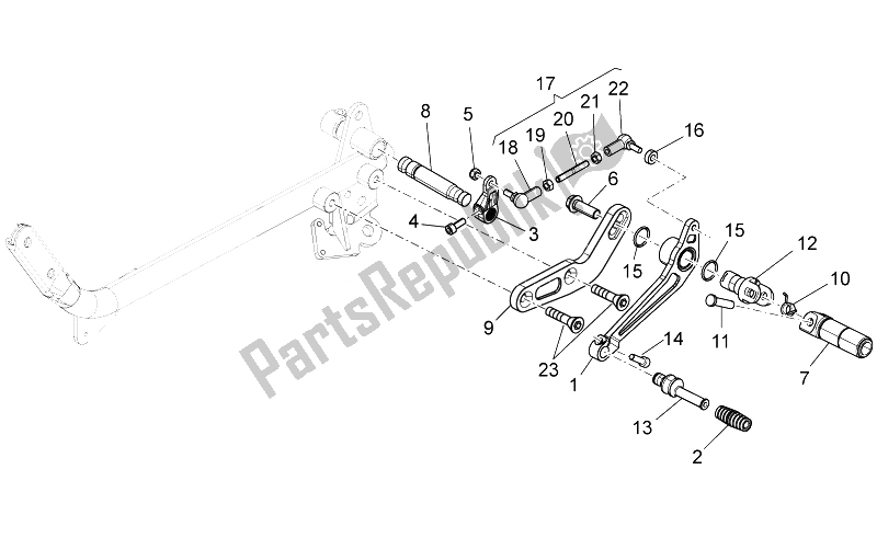 Todas las partes para Palanca De Cambios de Moto-Guzzi V7 Racer 750 2014