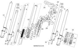 fourche avant marzocchi ii