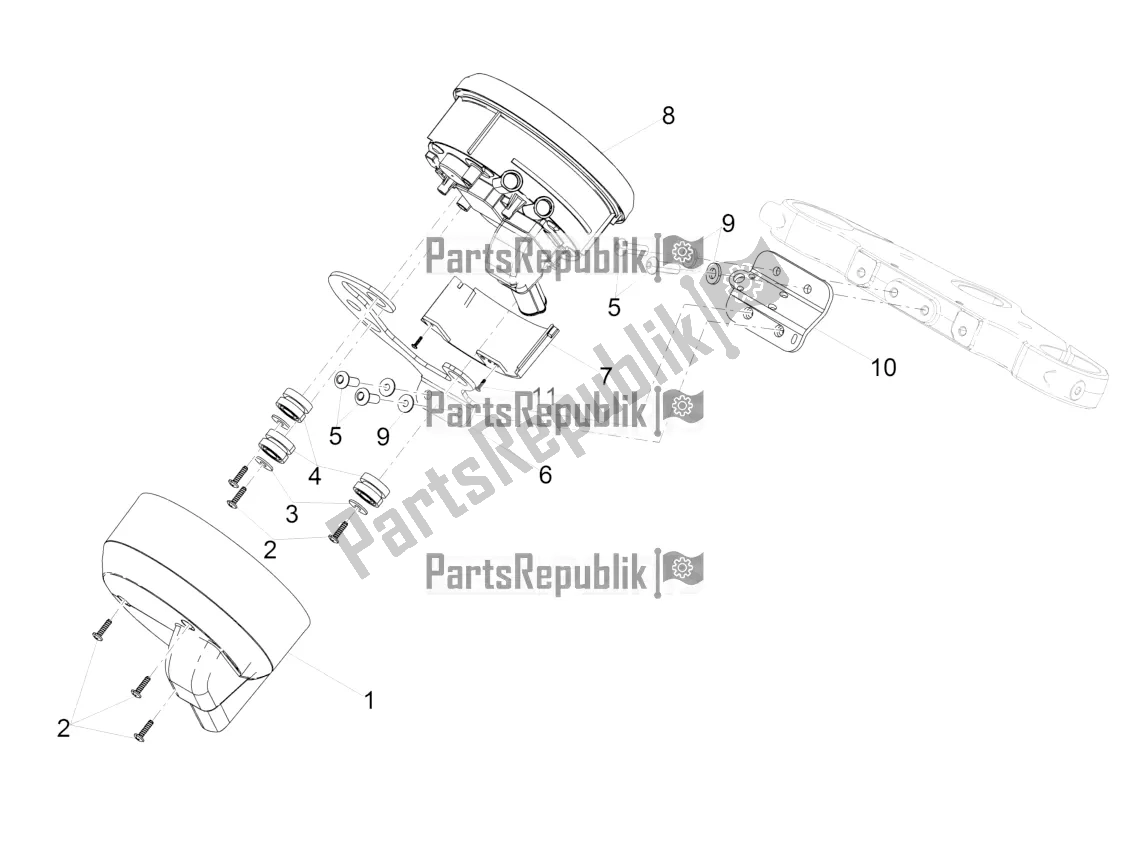 Toutes les pièces pour le Instruments du Moto-Guzzi Audace 1400 ABS 2017