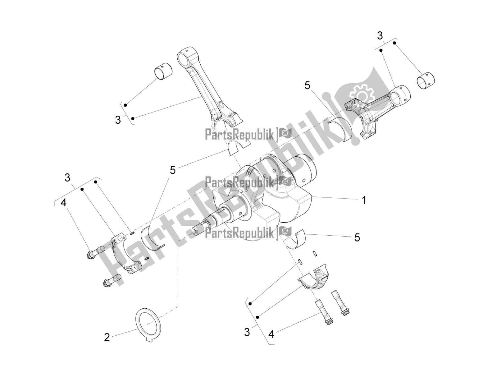 Toutes les pièces pour le Arbre De Transmission du Moto-Guzzi Audace 1400 ABS 2018