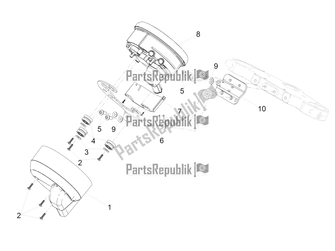 Toutes les pièces pour le Instruments du Moto-Guzzi Audace 1400 ABS 2019