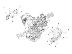 alavanca parcial de completação do motor