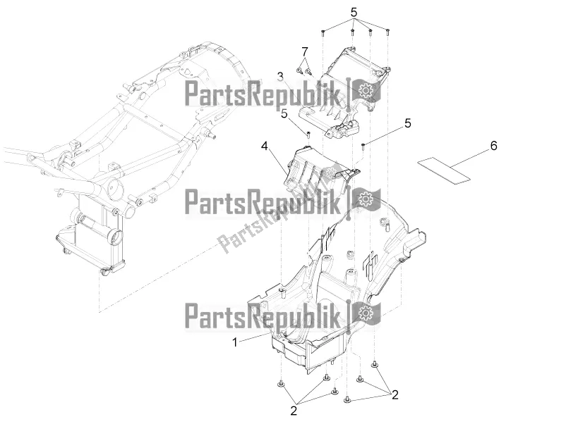 Tutte le parti per il Scompartimento Di Sella del Moto-Guzzi Audace 1400 Carbon ABS 2017