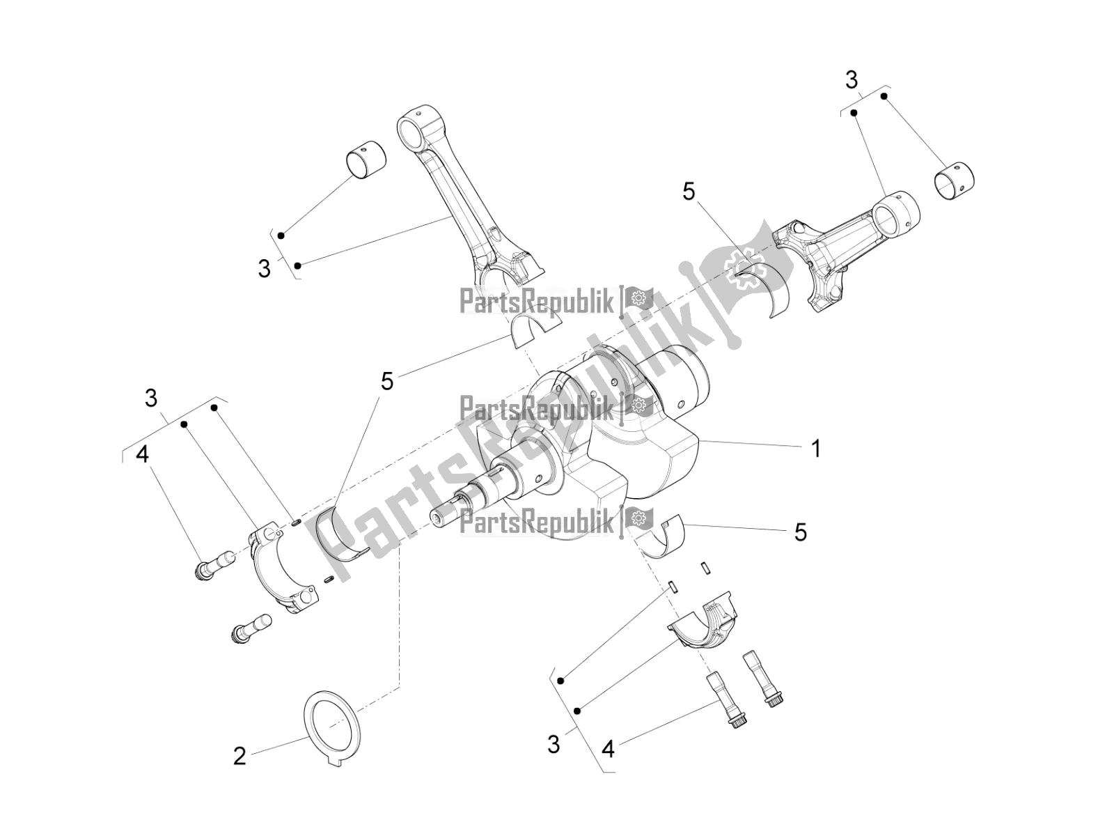 Toutes les pièces pour le Arbre De Transmission du Moto-Guzzi Audace 1400 Carbon ABS 2018