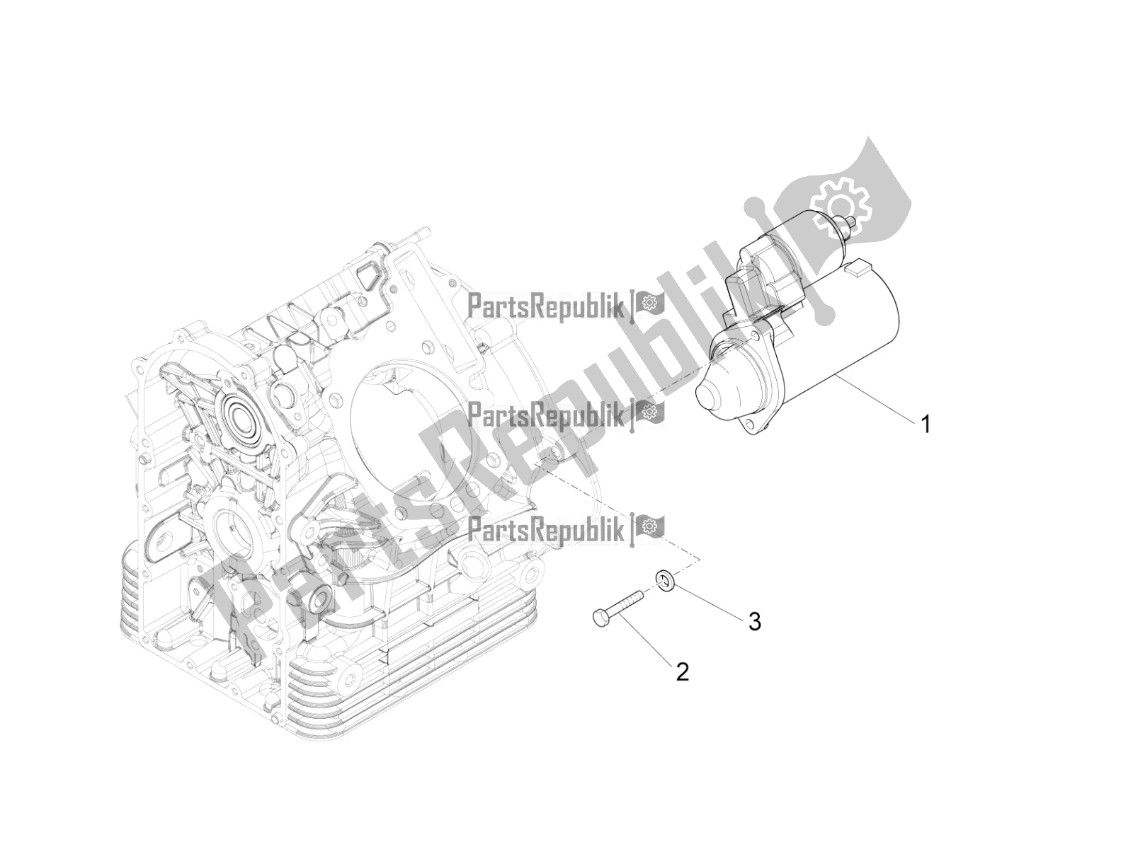 Toutes les pièces pour le Démarreur / Démarreur électrique du Moto-Guzzi Audace 1400 Carbon ABS 2018