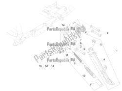 béquille centrale