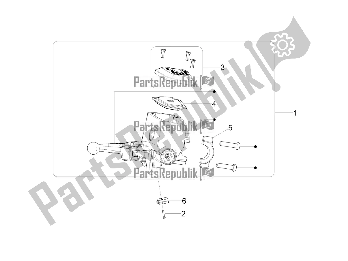 Todas las partes para Cilindro Maestro Delantero de Moto-Guzzi Audace 1400 Carbon ABS Apac 2020