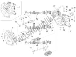 versnellingsbak / keuzeschakelaar / schakelnok