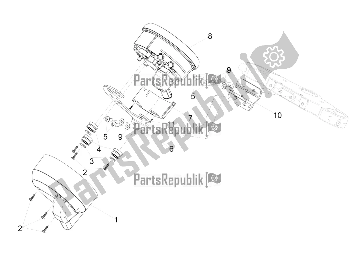 Todas las partes para Instrumentos de Moto-Guzzi Audace 1400 Carbon ABS Apac 2020