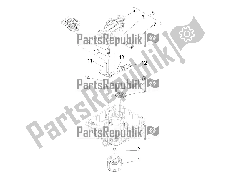 Alle onderdelen voor de Oliefilters van de Moto-Guzzi Audace 1400 Carbon ABS Apac 2020