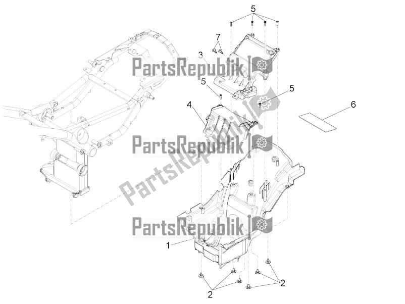 Todas las partes para Compartimento De La Silla De Montar de Moto-Guzzi Audace 1400 Carbon ABS Apac 2020