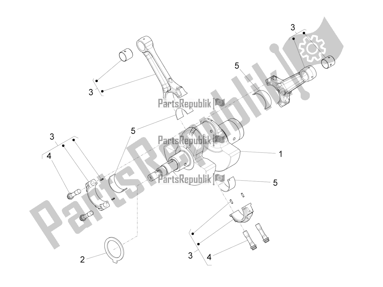 Toutes les pièces pour le Arbre De Transmission du Moto-Guzzi Audace 1400 Carbon ABS Apac 2021