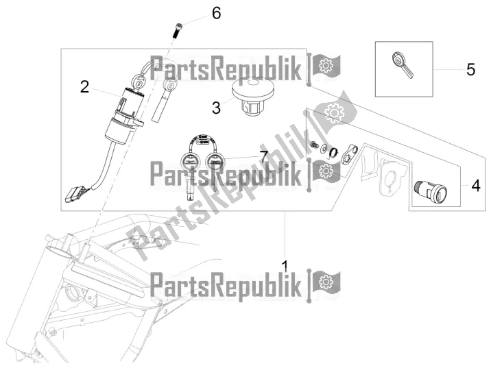 Toutes les pièces pour le Serrures du Moto-Guzzi Audace 1400 Carbon ABS Apac 2021