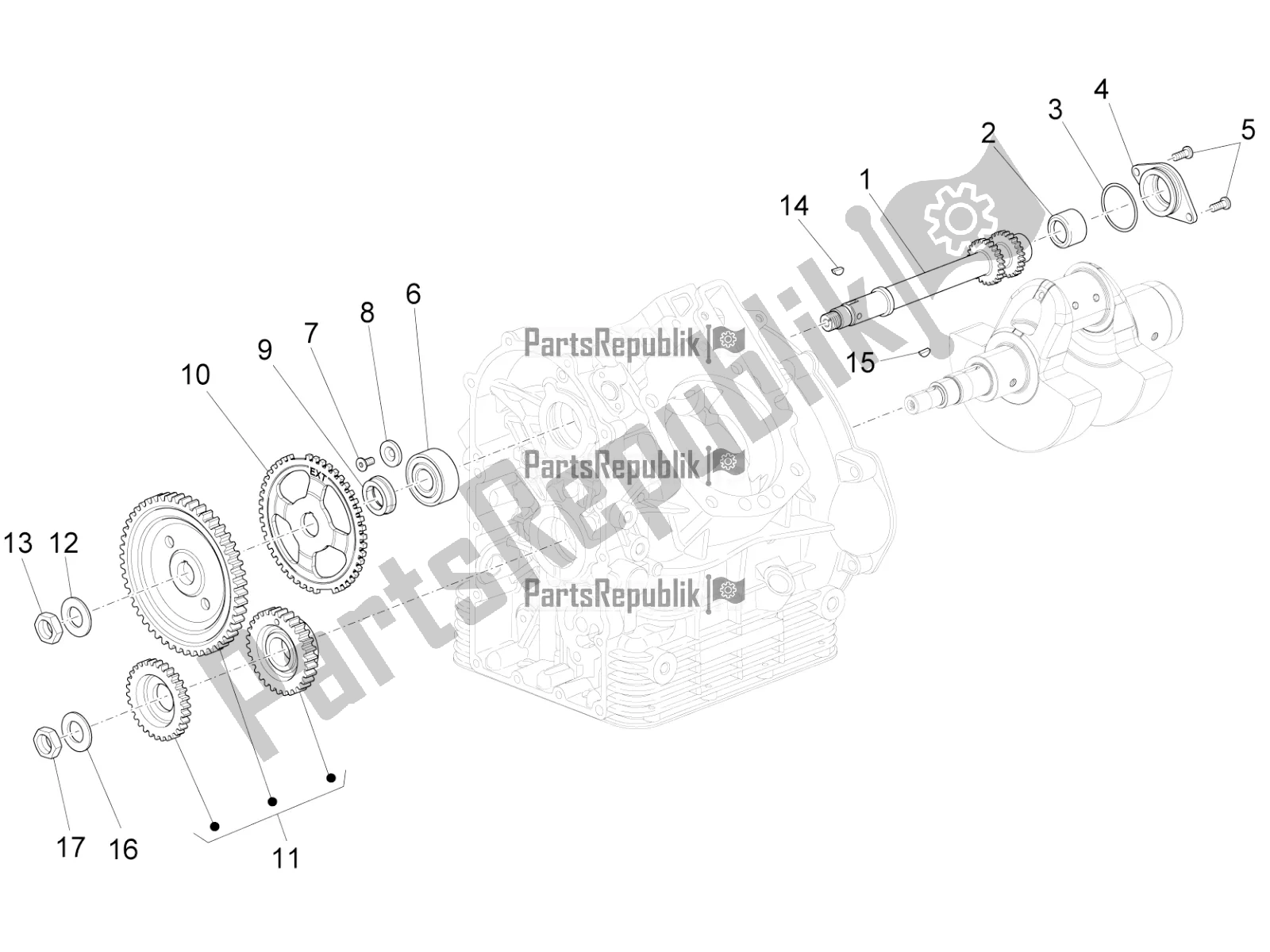 Todas las partes para Sistema De Cronometraje de Moto-Guzzi Audace 1400 Carbon ABS USA 2021