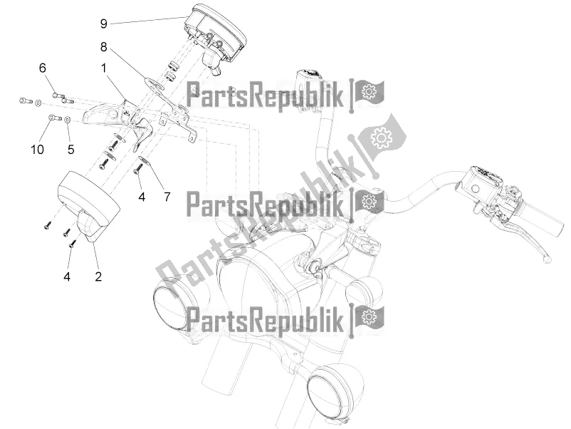 Todas las partes para Instrumentos de Moto-Guzzi California 1400 Corazzieri ABS Zgukdh0 2016