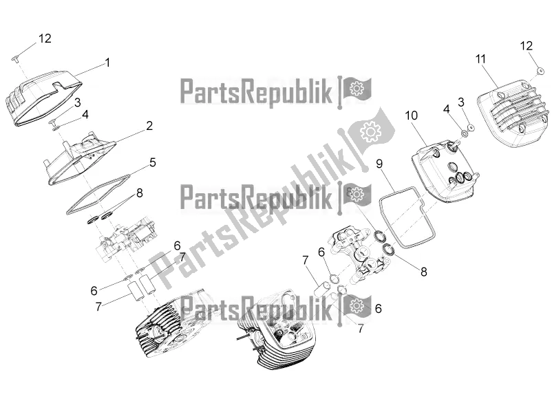 Alle onderdelen voor de Hoofddeksel van de Moto-Guzzi California 1400 Touring ABS 2017