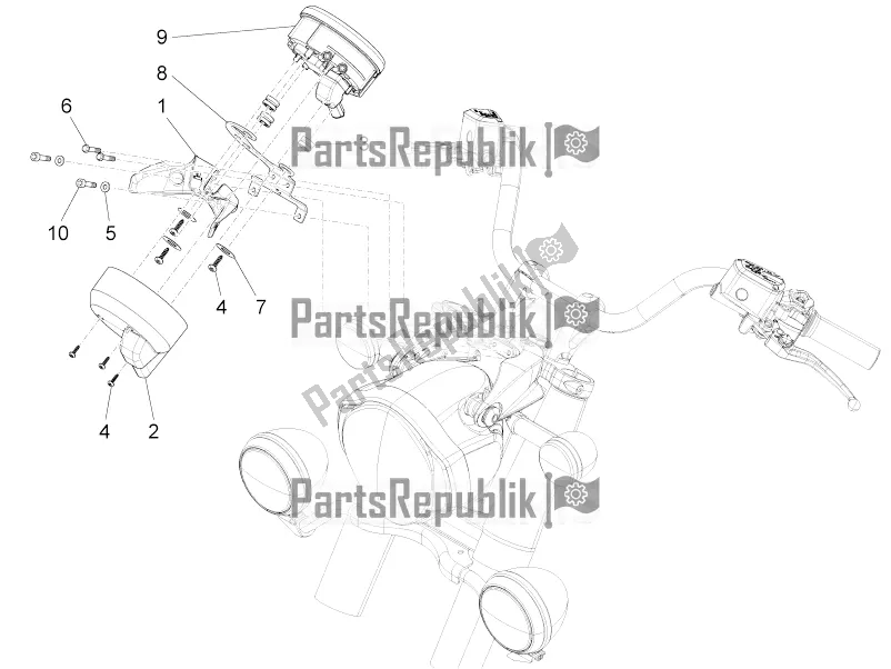 Toutes les pièces pour le Instruments du Moto-Guzzi California 1400 Touring ABS 2018