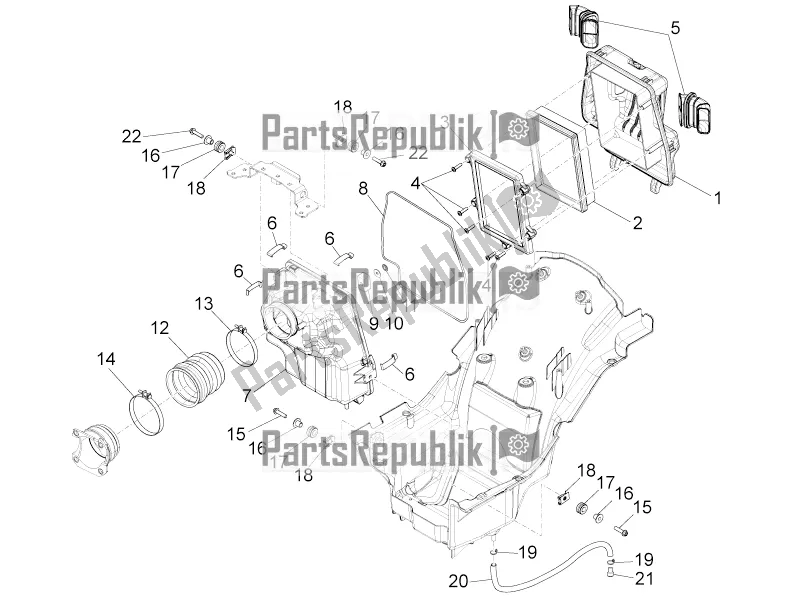 Toutes les pièces pour le Boite D'air du Moto-Guzzi California 1400 Touring ABS 2020