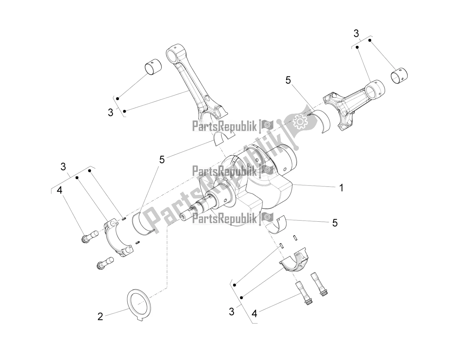 Todas las partes para Eje De Accionamiento de Moto-Guzzi California 1400 Touring ABS 2021