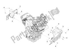 alavanca parcial de completação do motor