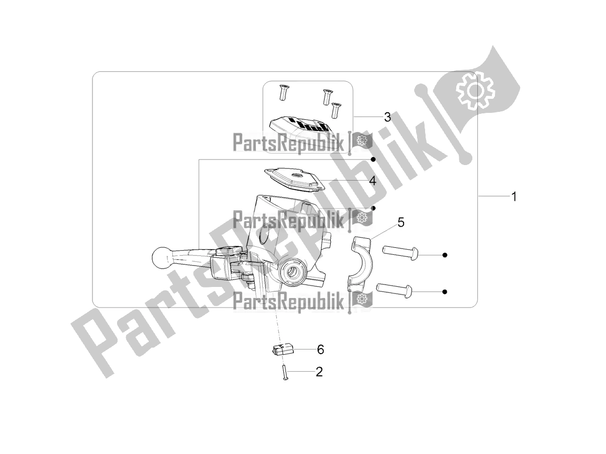 Todas las partes para Cilindro Maestro Delantero de Moto-Guzzi California 1400 Touring ABS 2021