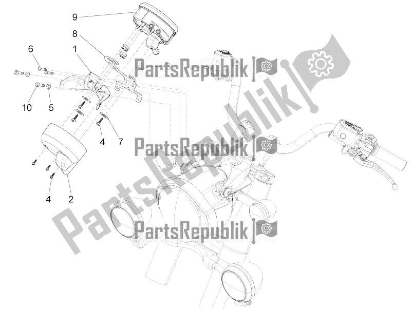 Todas las partes para Instrumentos de Moto-Guzzi California 1400 Touring ABS 2021