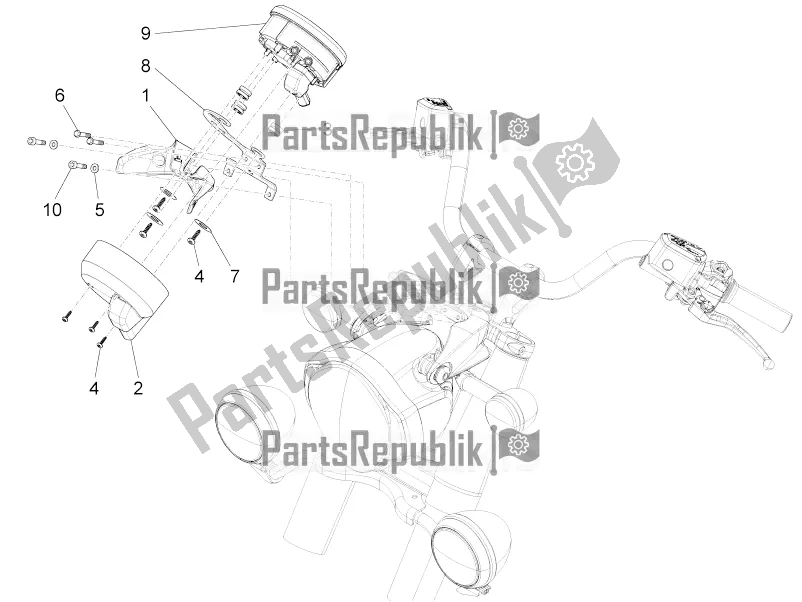 Toutes les pièces pour le Instruments du Moto-Guzzi California 1400 Touring ABS Apac 2019