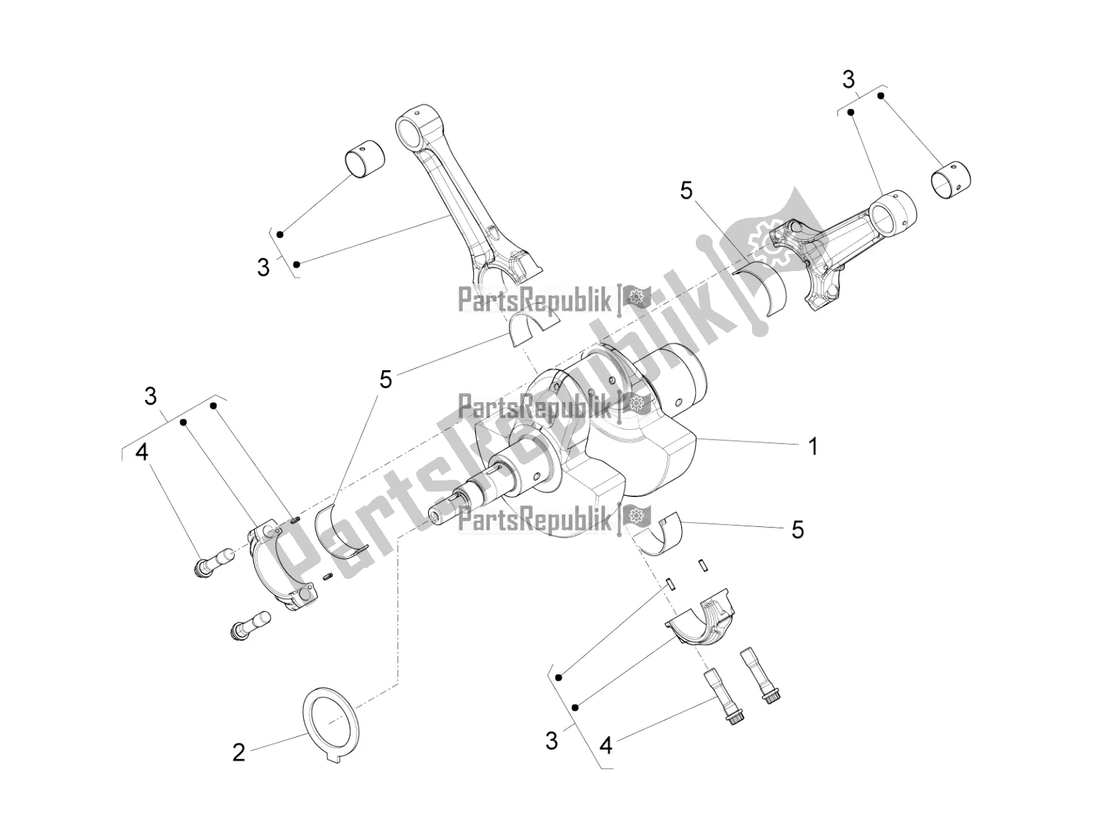 Toutes les pièces pour le Arbre De Transmission du Moto-Guzzi California 1400 Touring ABS USA 2017