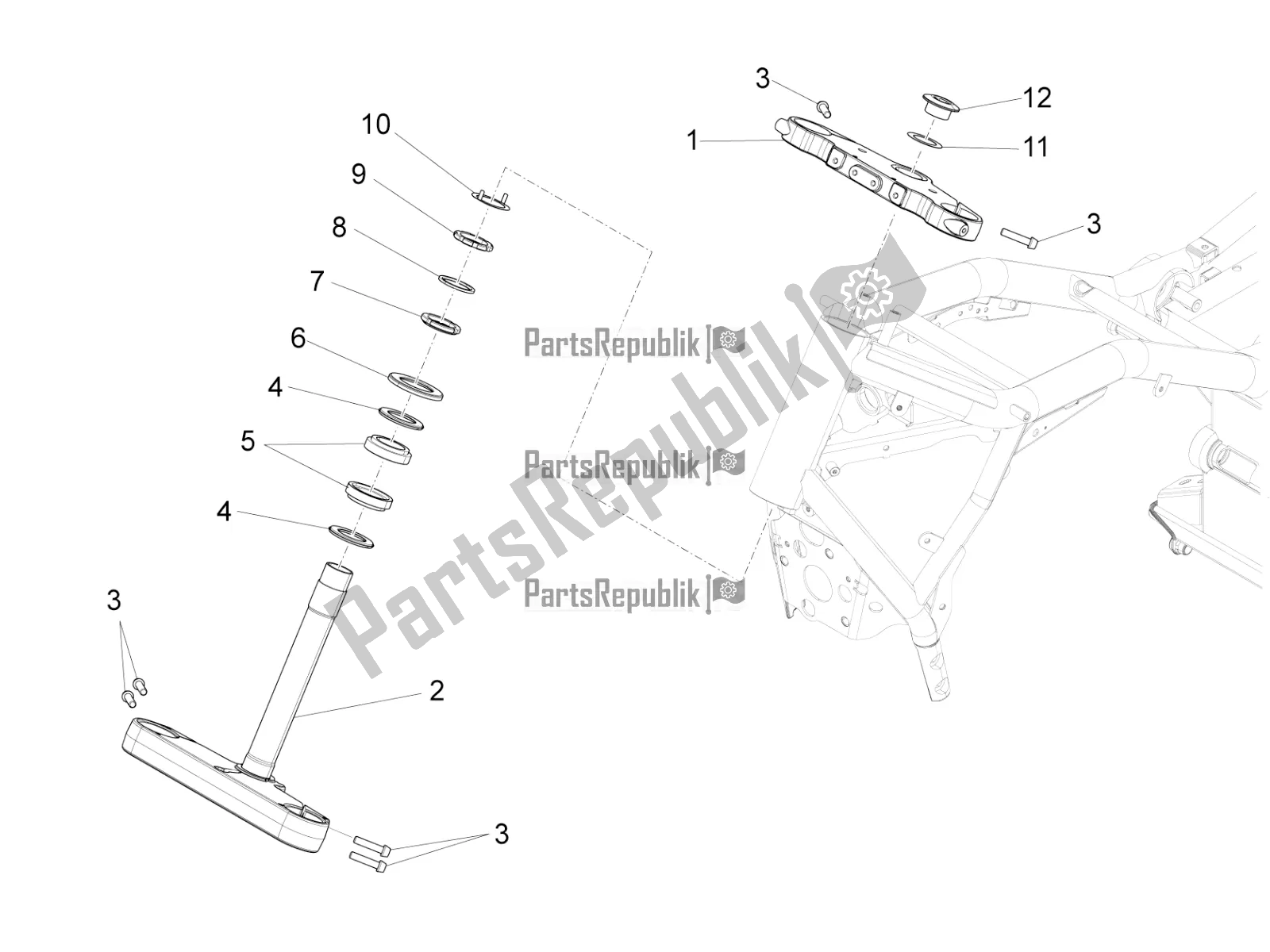 Toutes les pièces pour le Pilotage du Moto-Guzzi California 1400 Touring ABS USA 2019