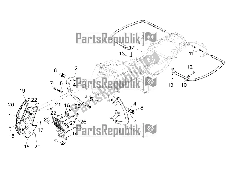 Todas las partes para Proteccion de Moto-Guzzi California 1400 Touring ABS USA 2020