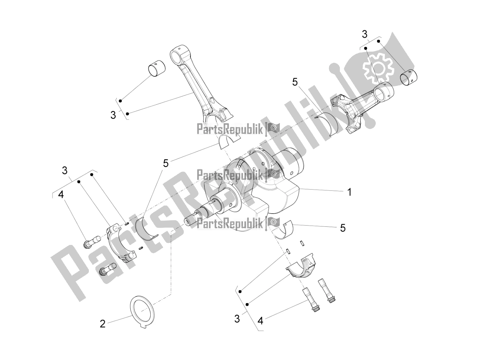 Toutes les pièces pour le Arbre De Transmission du Moto-Guzzi California 1400 Touring SE ABS 2016