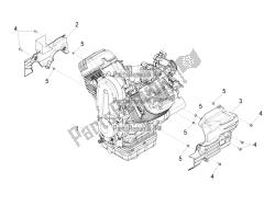 leva parziale per il completamento del motore