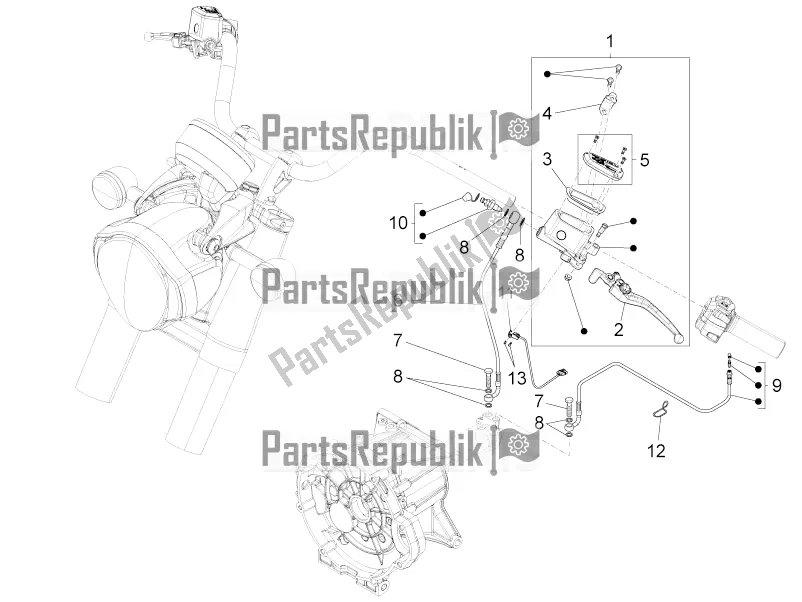 Toutes les pièces pour le Commande D'embrayage du Moto-Guzzi Eldorado 1400 ABS 2021