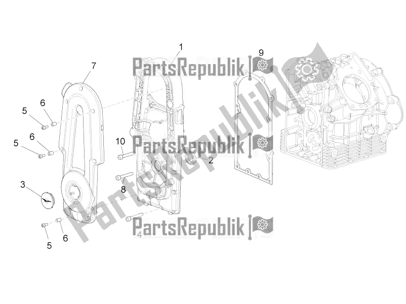 Alle onderdelen voor de Carters I van de Moto-Guzzi Eldorado 1400 ABS 2021
