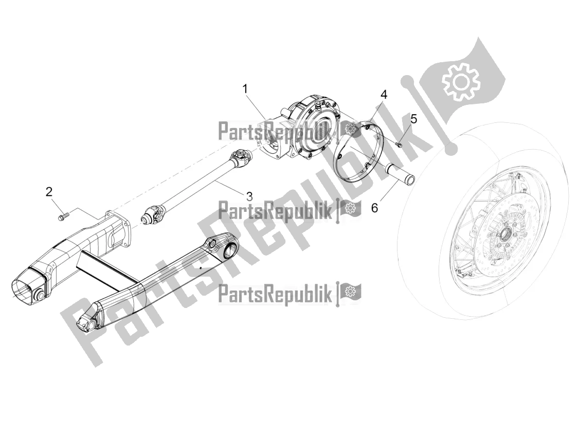 Todas las partes para Transmisión Completa de Moto-Guzzi Eldorado 1400 ABS 2021