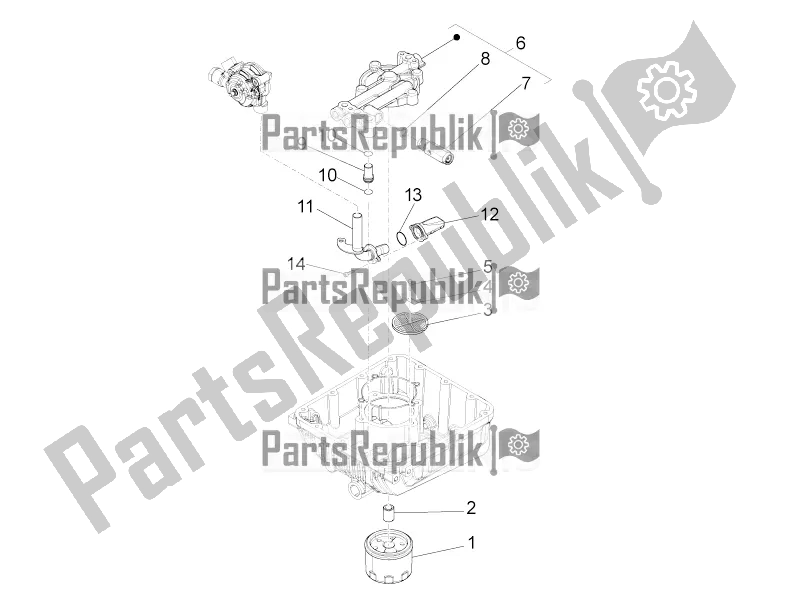 Toutes les pièces pour le Filtres à Huile du Moto-Guzzi Eldorado 1400 ABS Apac 2017