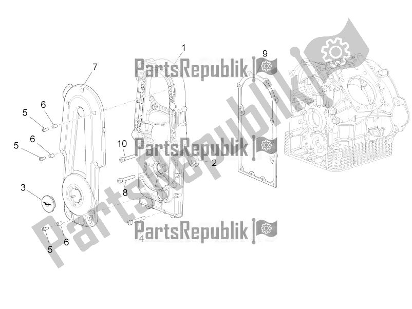 Alle onderdelen voor de Carters I van de Moto-Guzzi Eldorado 1400 ABS Apac 2019