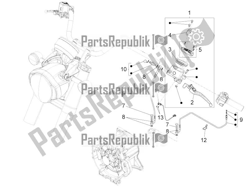 Toutes les pièces pour le Commande D'embrayage du Moto-Guzzi Eldorado 1400 ABS Apac 2020