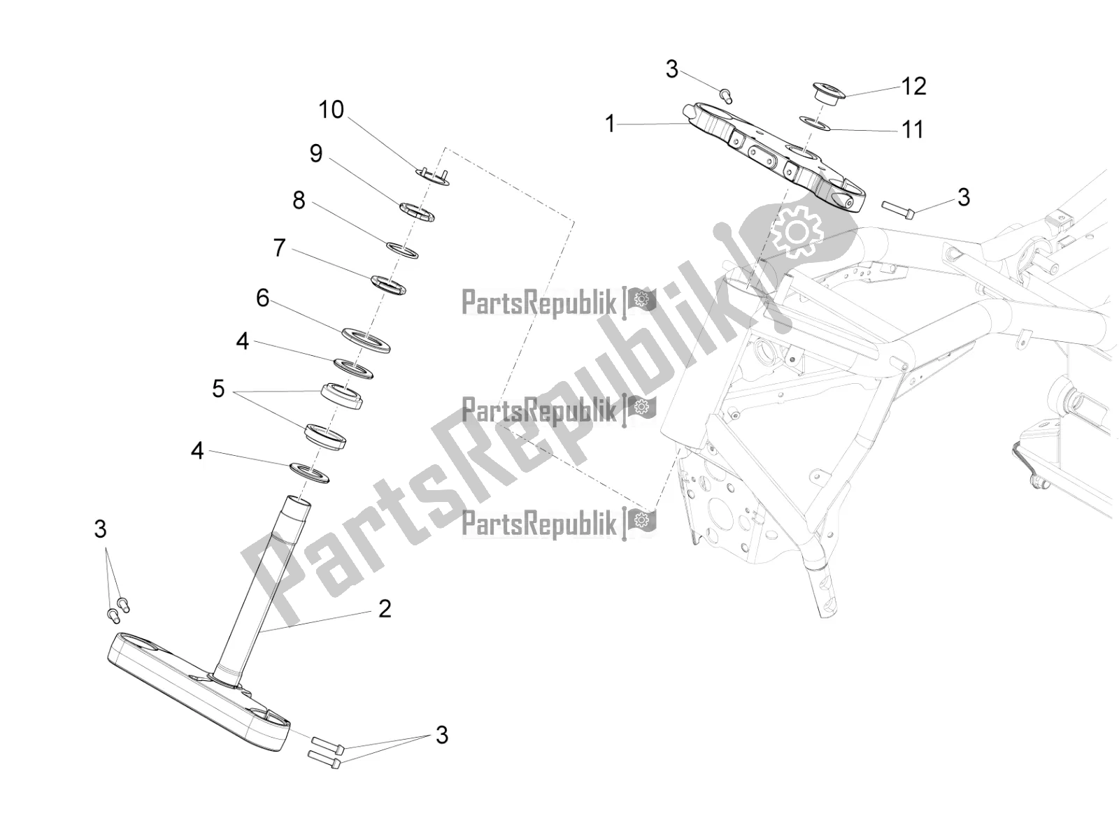 Toutes les pièces pour le Pilotage du Moto-Guzzi Eldorado 1400 ABS Apac 2021