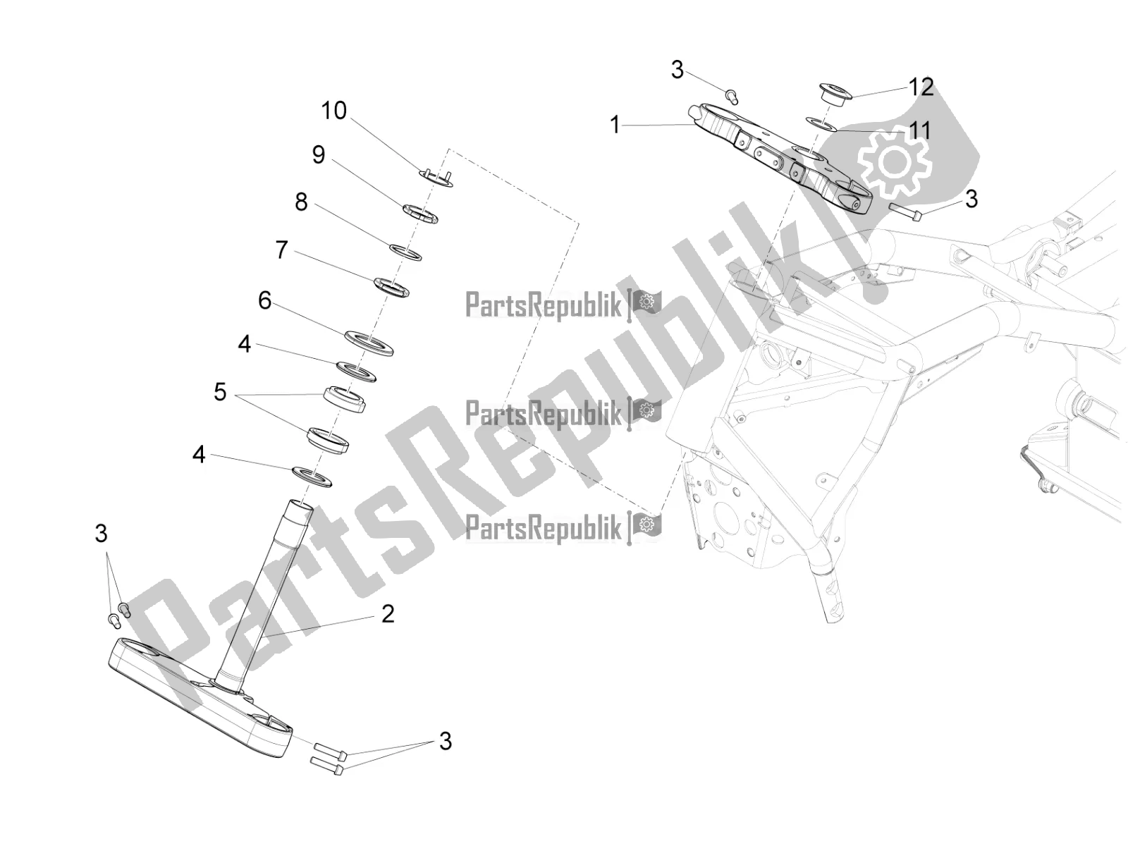 Toutes les pièces pour le Pilotage du Moto-Guzzi Eldorado 1400 ABS USA 2020