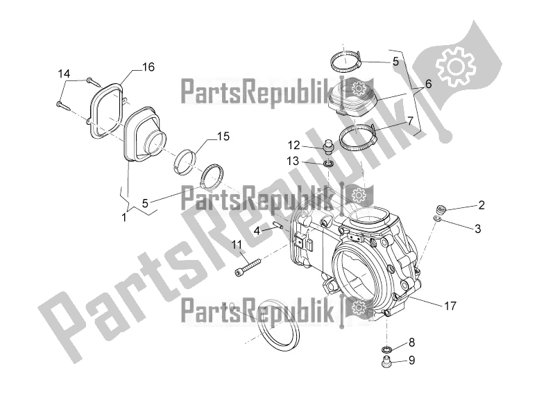 Todas las partes para Trans. Cpl.-cage de Moto-Guzzi Griso 1200 8V S. E. 2016