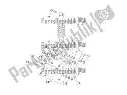 Connecting rod - rear shock abs.