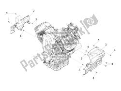 alavanca parcial de completação do motor