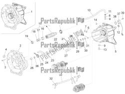 versnellingsbak / keuzeschakelaar / schakelnok