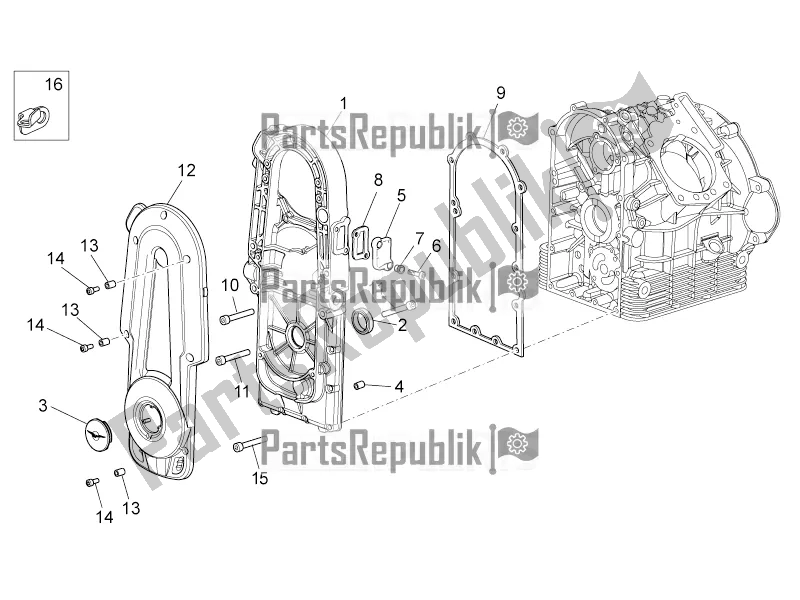 Todas las partes para Biela Ii de Moto-Guzzi Norge 1200 IE 8V 2016